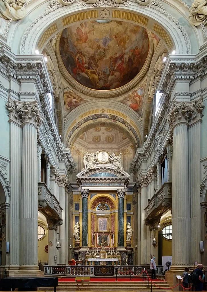 Biserica Santa Maria della Vita din Bologna în interior