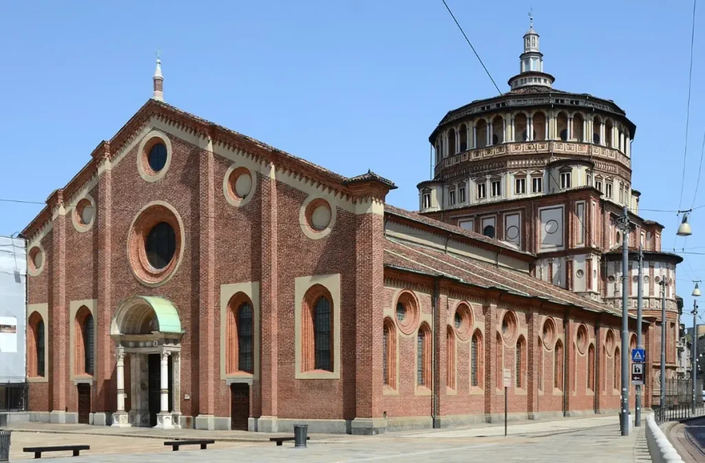 Obiective turistice Milano Biserica Santa Maria delle Grazie