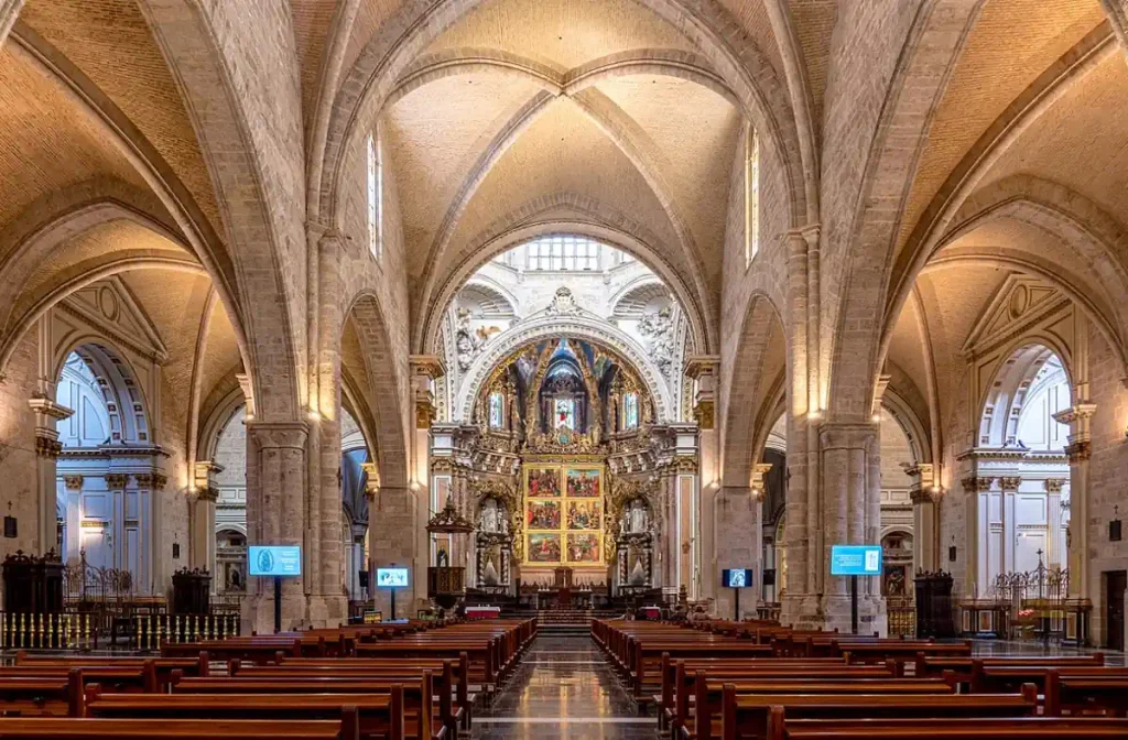 Catedrala din Valencia în interior