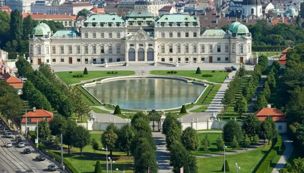 Ce să vizitezi în Viena Palatul Belvedere