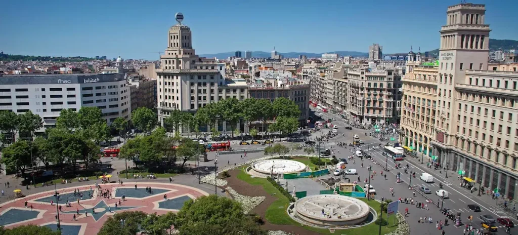 Plaça de Catalunya Barcelona